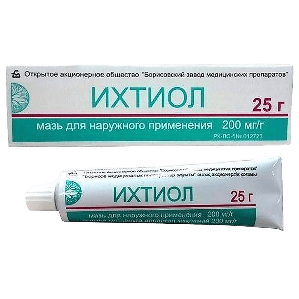 Ихтиол, 200 мг/г 25 г, мазь
