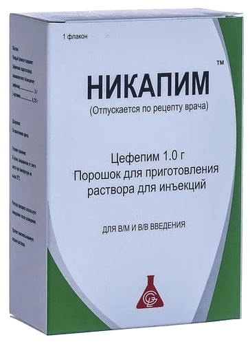 Никапим, 1,0 г, флак. №1