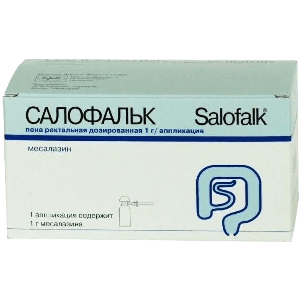 Салофальк, 1 г, пена рект. №1