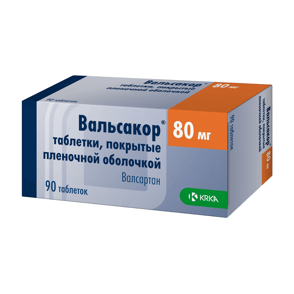Вальсакор, 80 мг, таб. №84