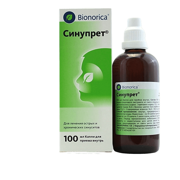Синупрет, 100 мл, капли
