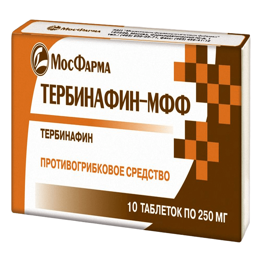 Тербинафин-МФФ, 250 мг, таб. №10