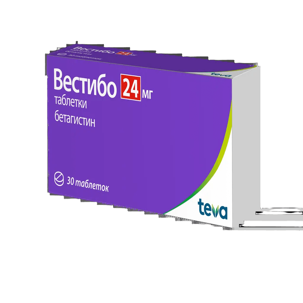 Вестибо, 24 мг, таб. №30
