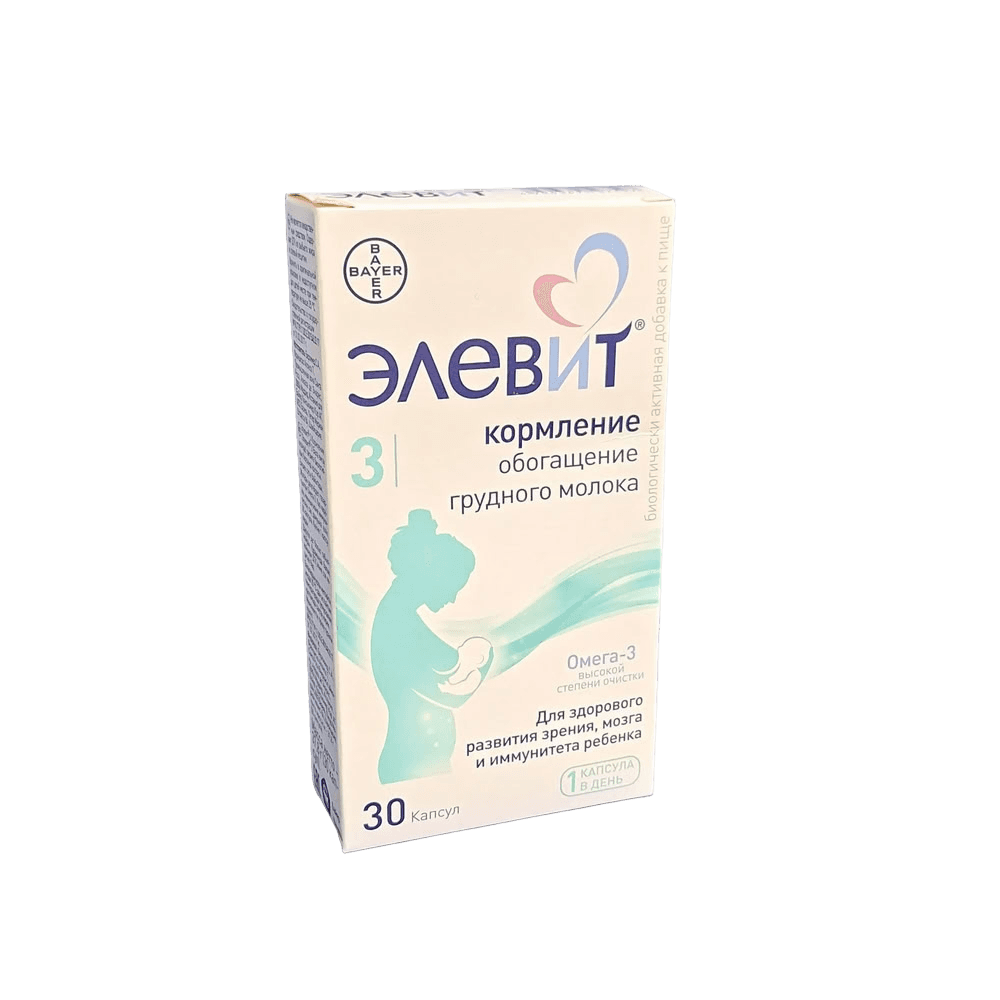 Элевит Кормление, капс. №30