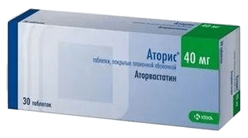 Аторис, 40 мг, таб. №30