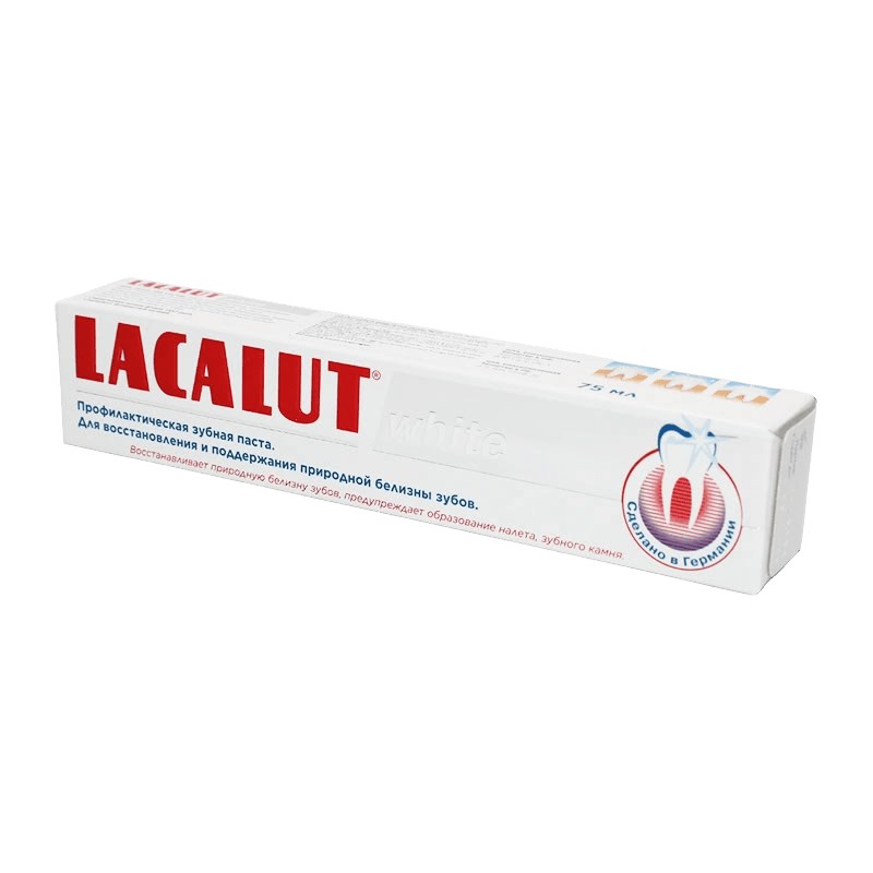 Зубная паста Lacalut White, 75 мл