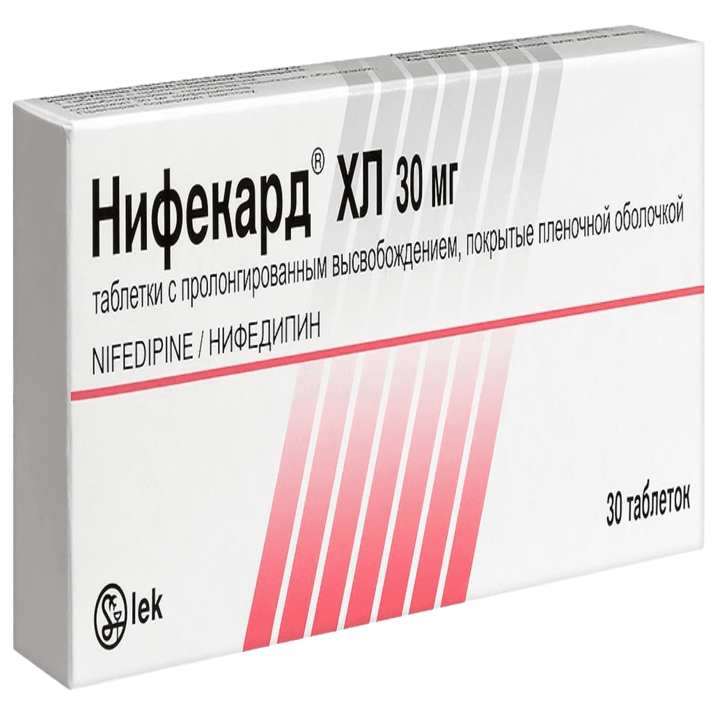 Нифекард ХЛ, 30 мг, таб. №30