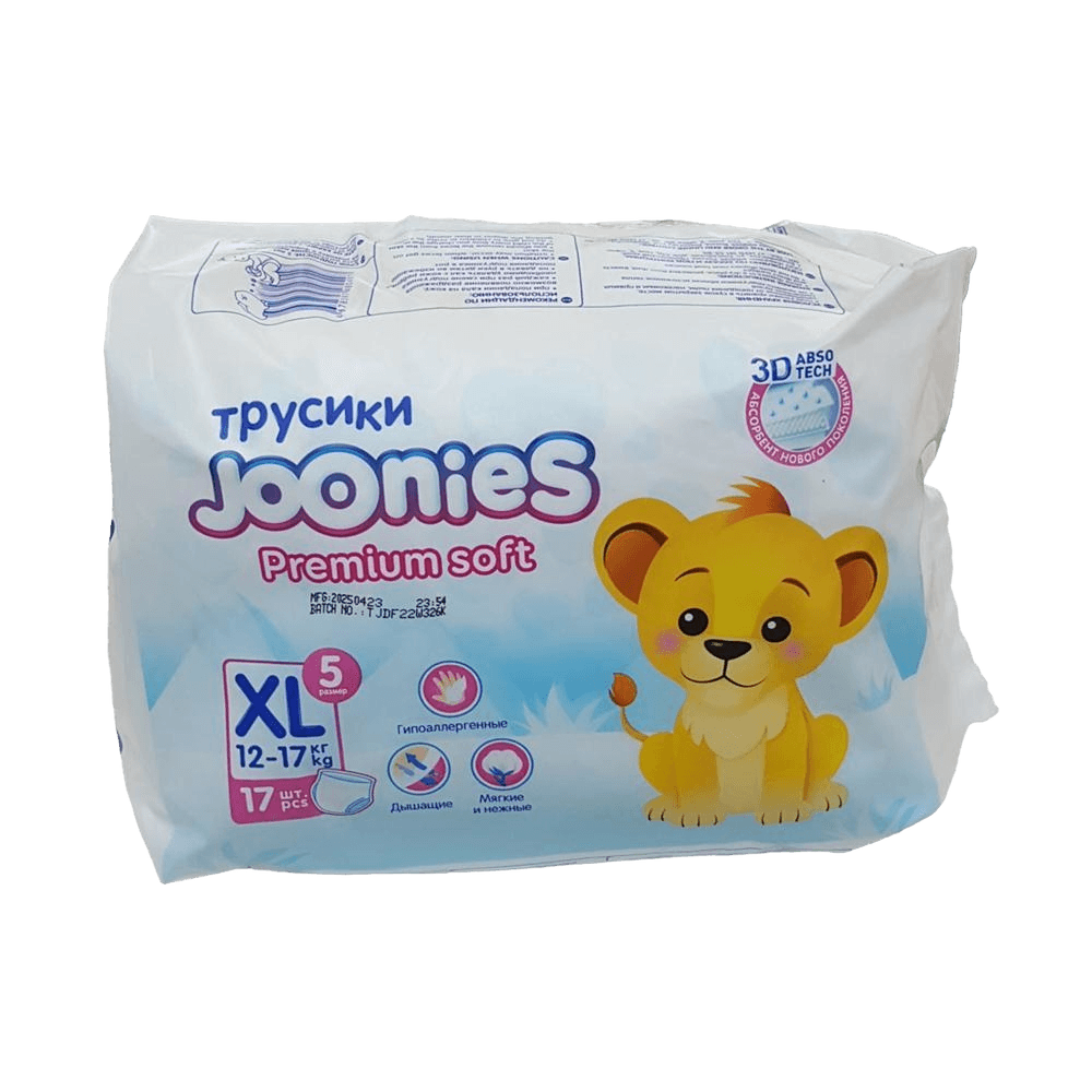 Подгузники трусики Joonies Premium soft, раз. XL, №17