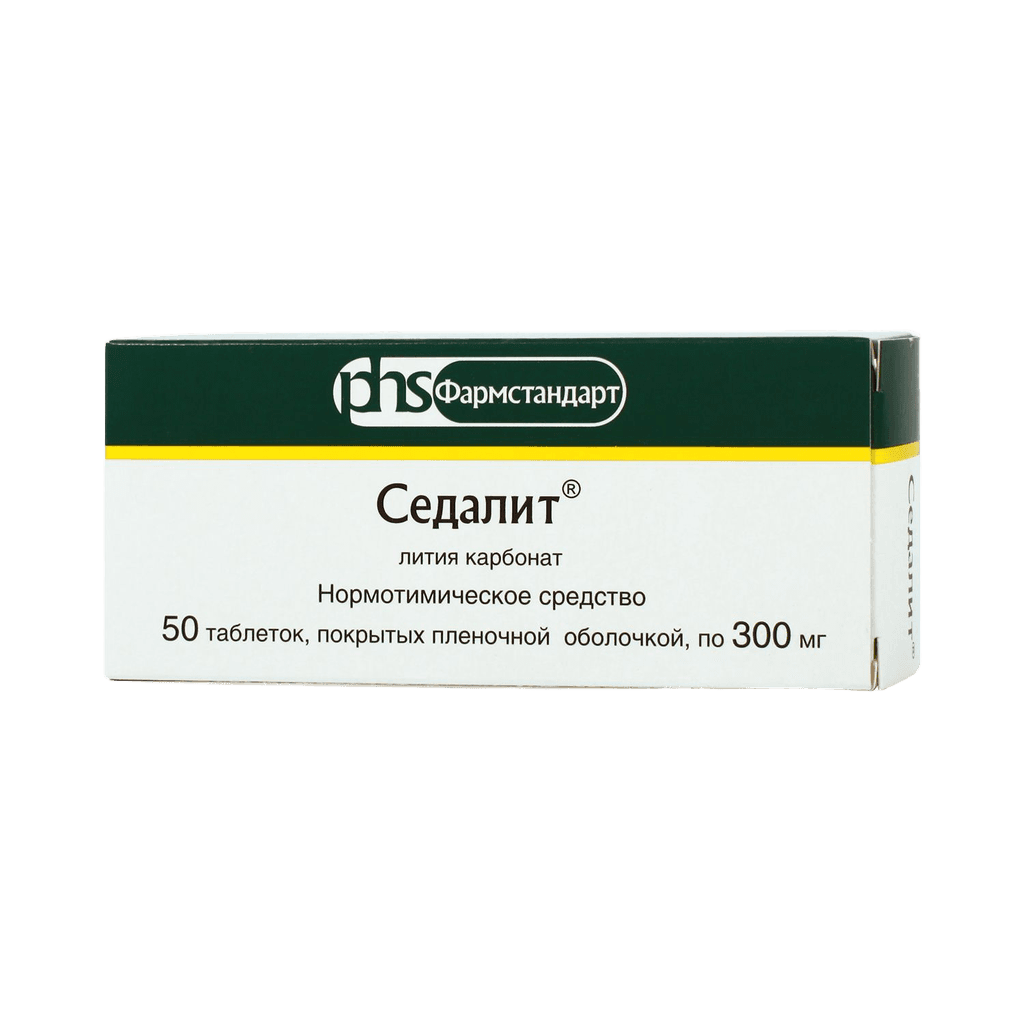 Седалит, 300 мг, таб. №50