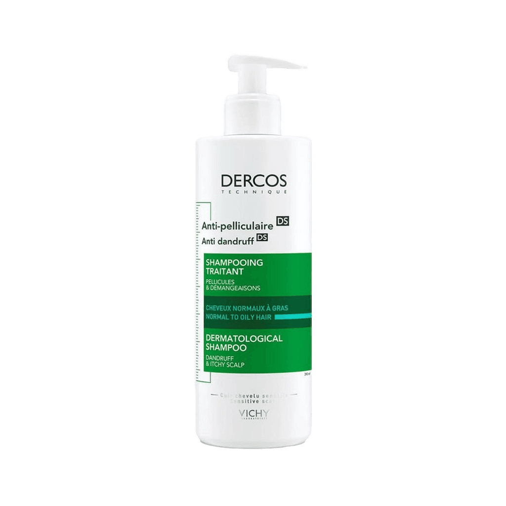 Shampun Vichy Dercos, Intensivnyy protiv perkhoti, zhirnykh volos, 200 ml