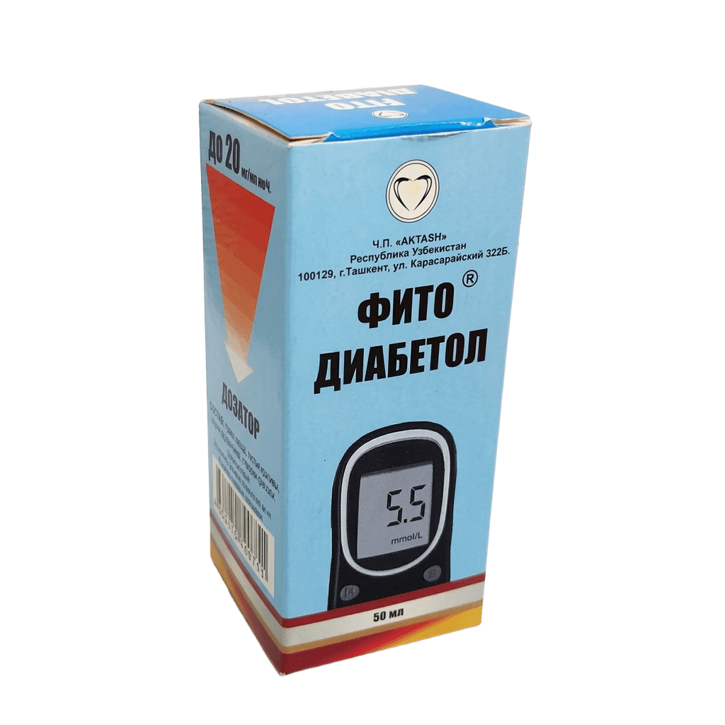 Fitodiabetol, 50 ml, vial.