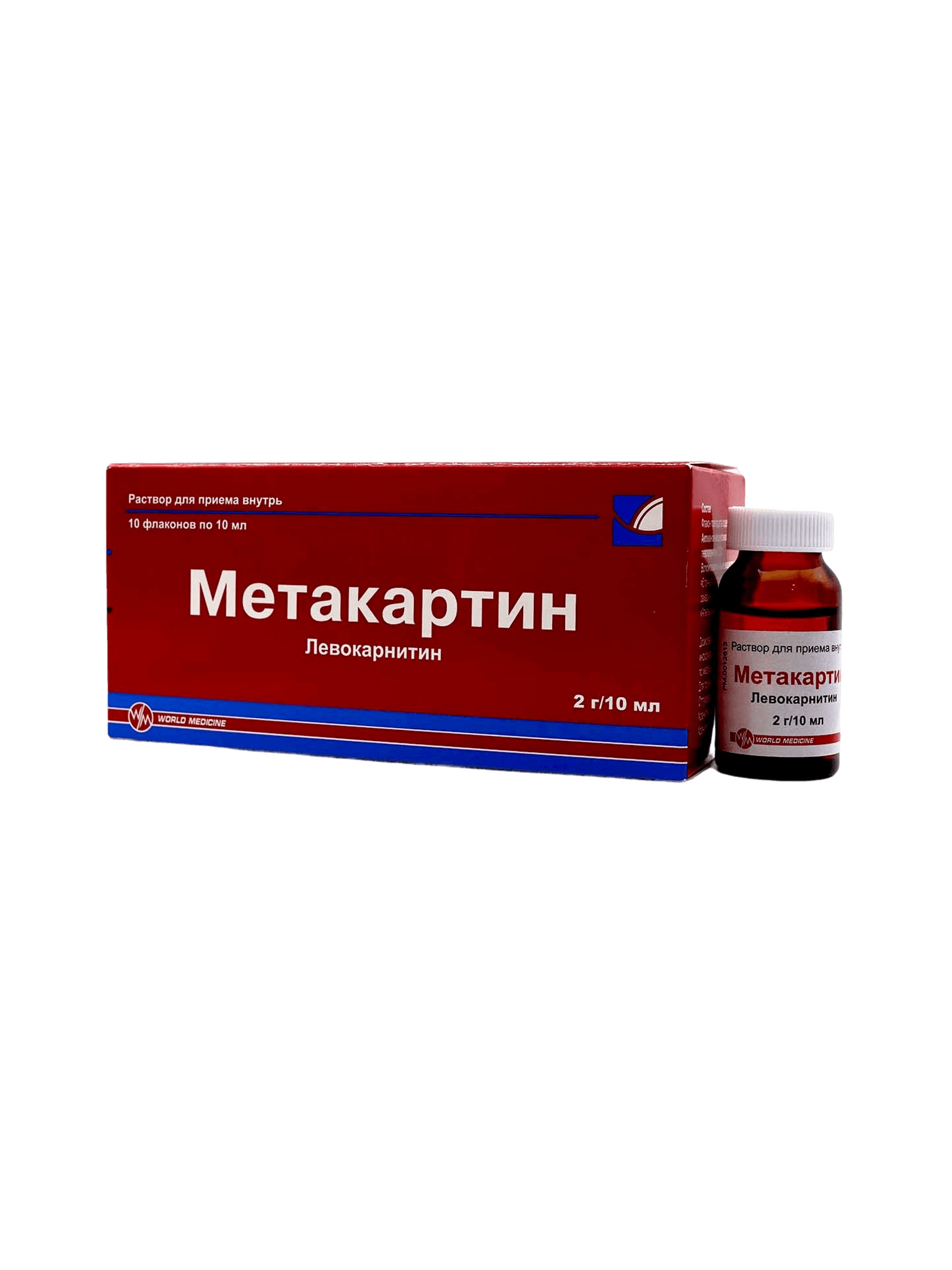 Метакартин, 2 г/10 мл, 10 мл, флак. №10