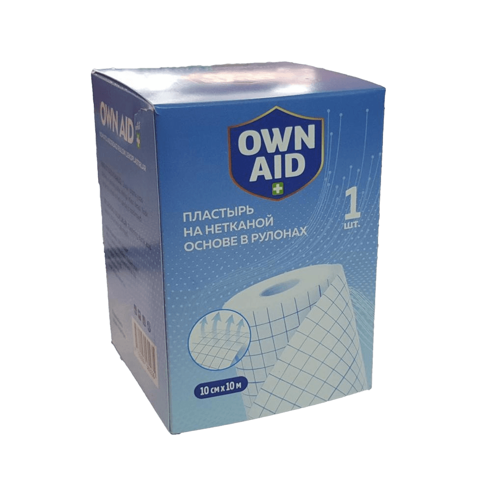 Пластырь нетканой основе One Aid, 60 мм х 70 мм, №3