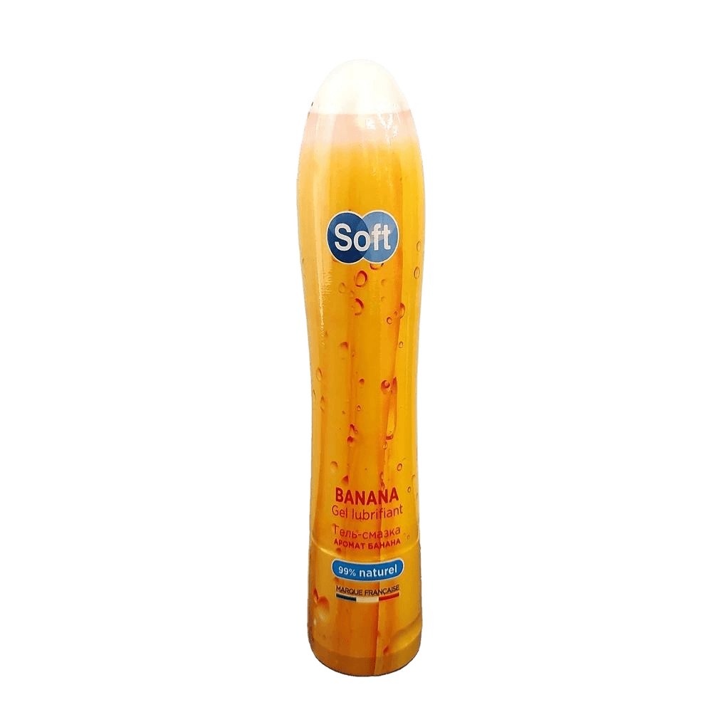 Гель-смазка Soft, 80 мл (аромат банана)