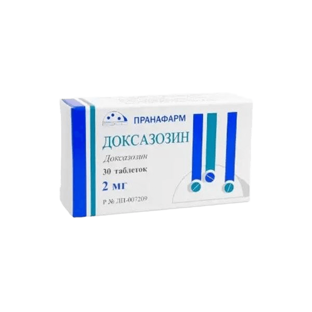 Доксазозин, 2 мг, таб. №30
