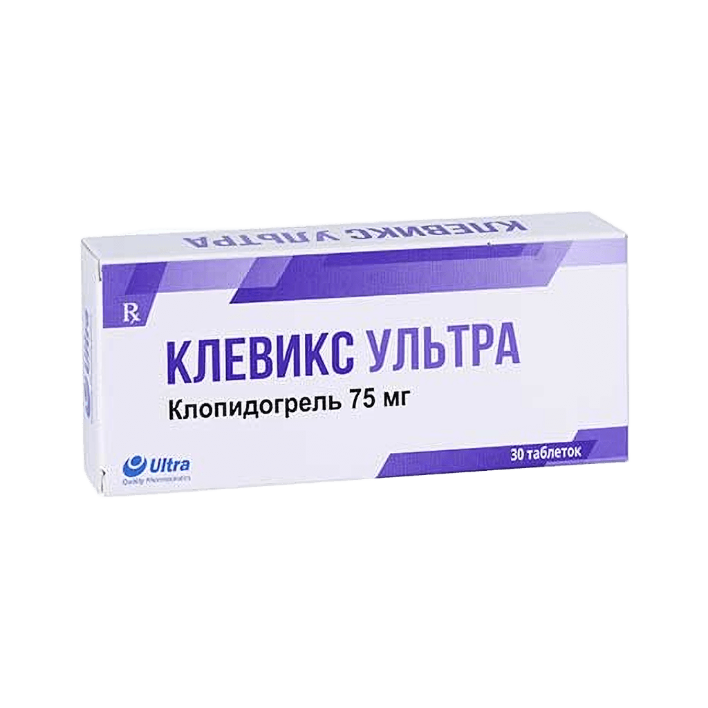 Клевикс Ультра, 75 мг, таб. №30
