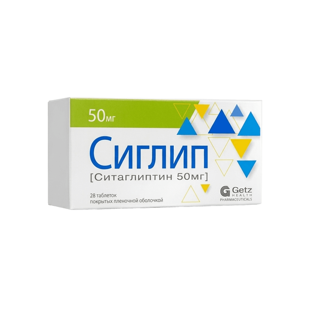 Сиглип М, 50 мг/850 мг, таб. №35