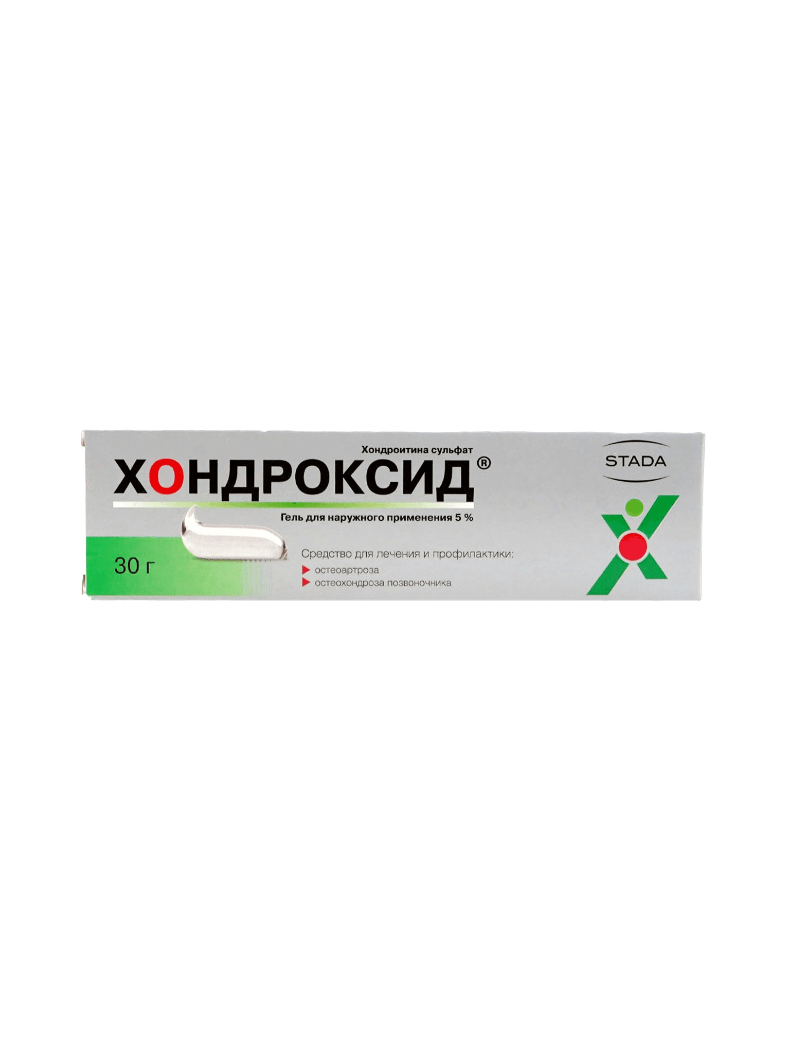 Хондроксид, 5%, 30 г, гель