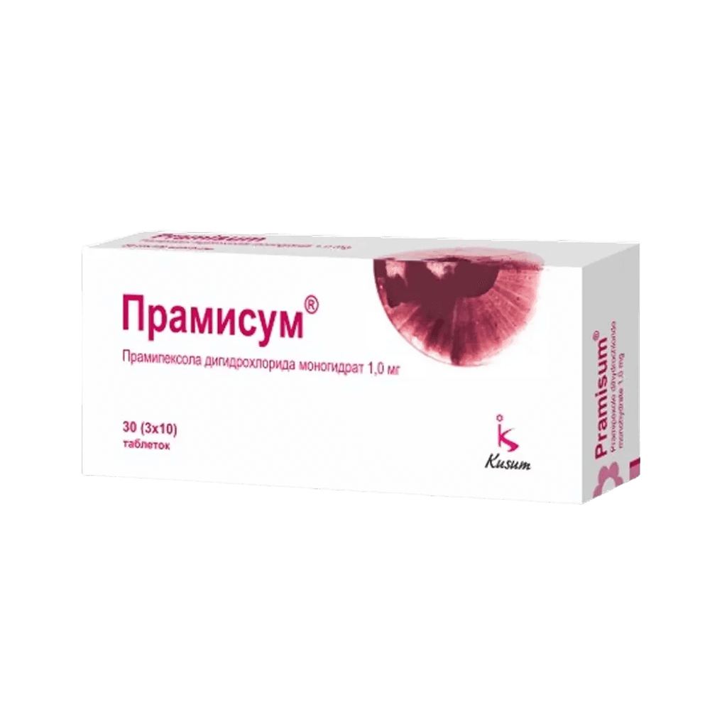 Прамисум, 1 мг, таб. №30