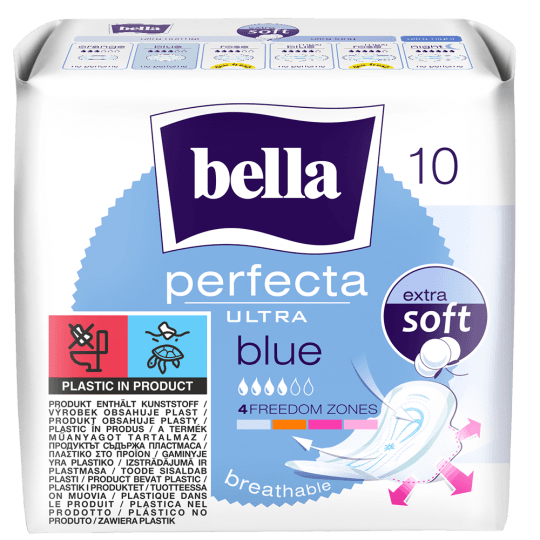 Прокладки гиг. Bella Perfecta Ultra Blue, №10