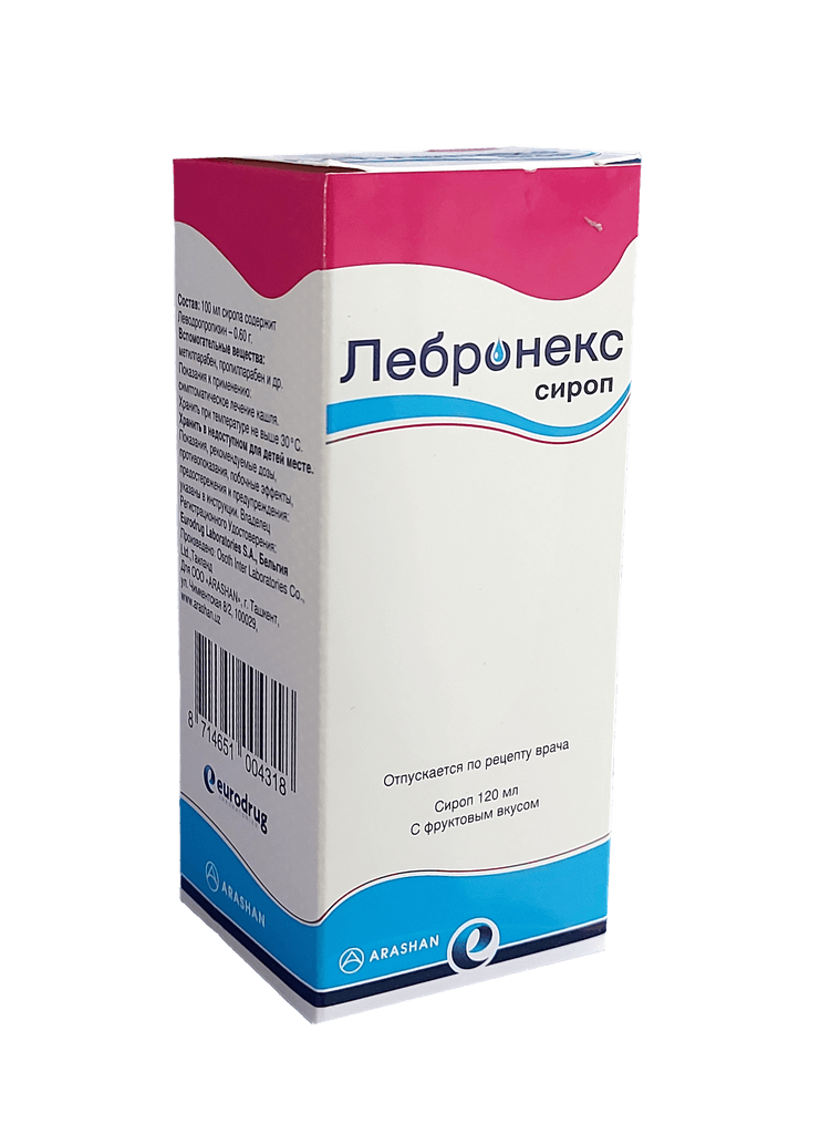 Лебронекс, 120 мл, сироп