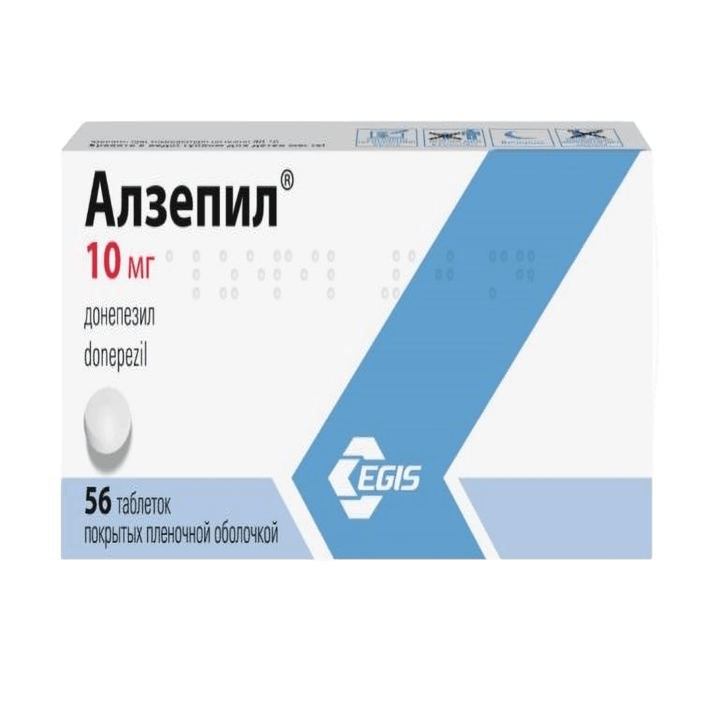 Алзепил, 10 мг, таб. №56