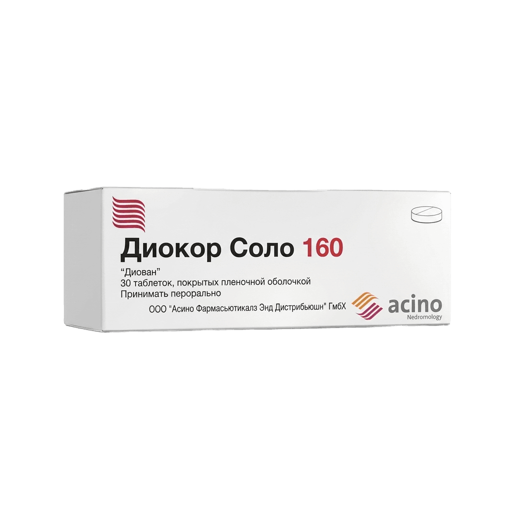 Диокор Соло, 160 мг, таб. №30