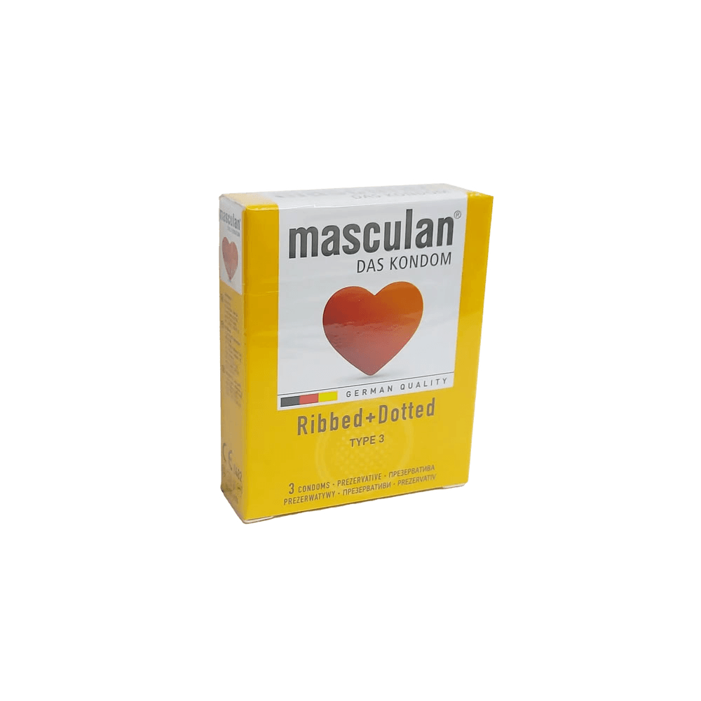 Презервативы Masculan Ribbed Dotted Type 3, №3