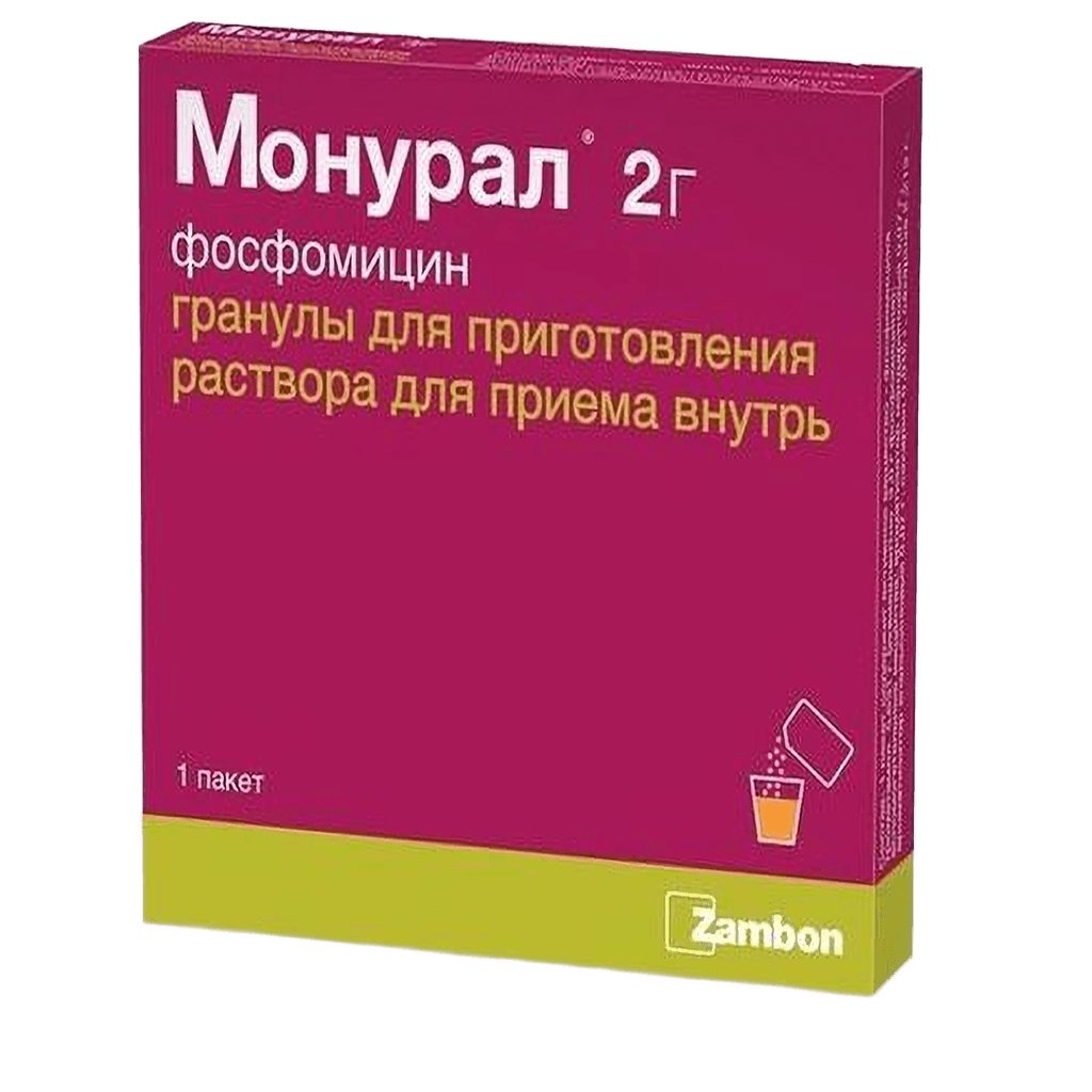 Монурал, 2 г, пакетик, №1