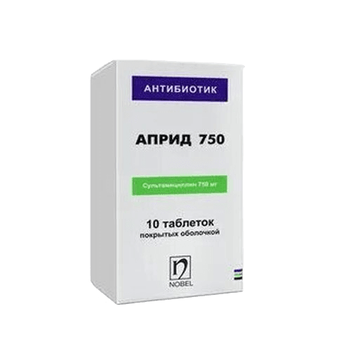 Априд, 750 мг, таб. №10