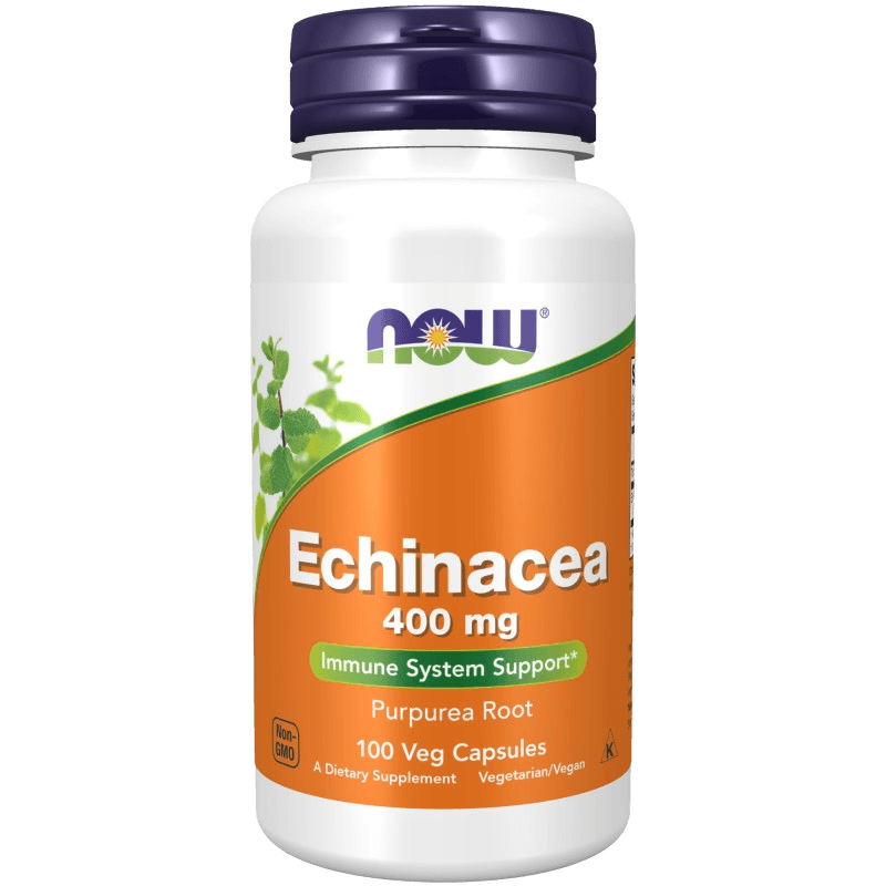 Эхинацея (NOW Echinacea), 400 мг, капс. №100