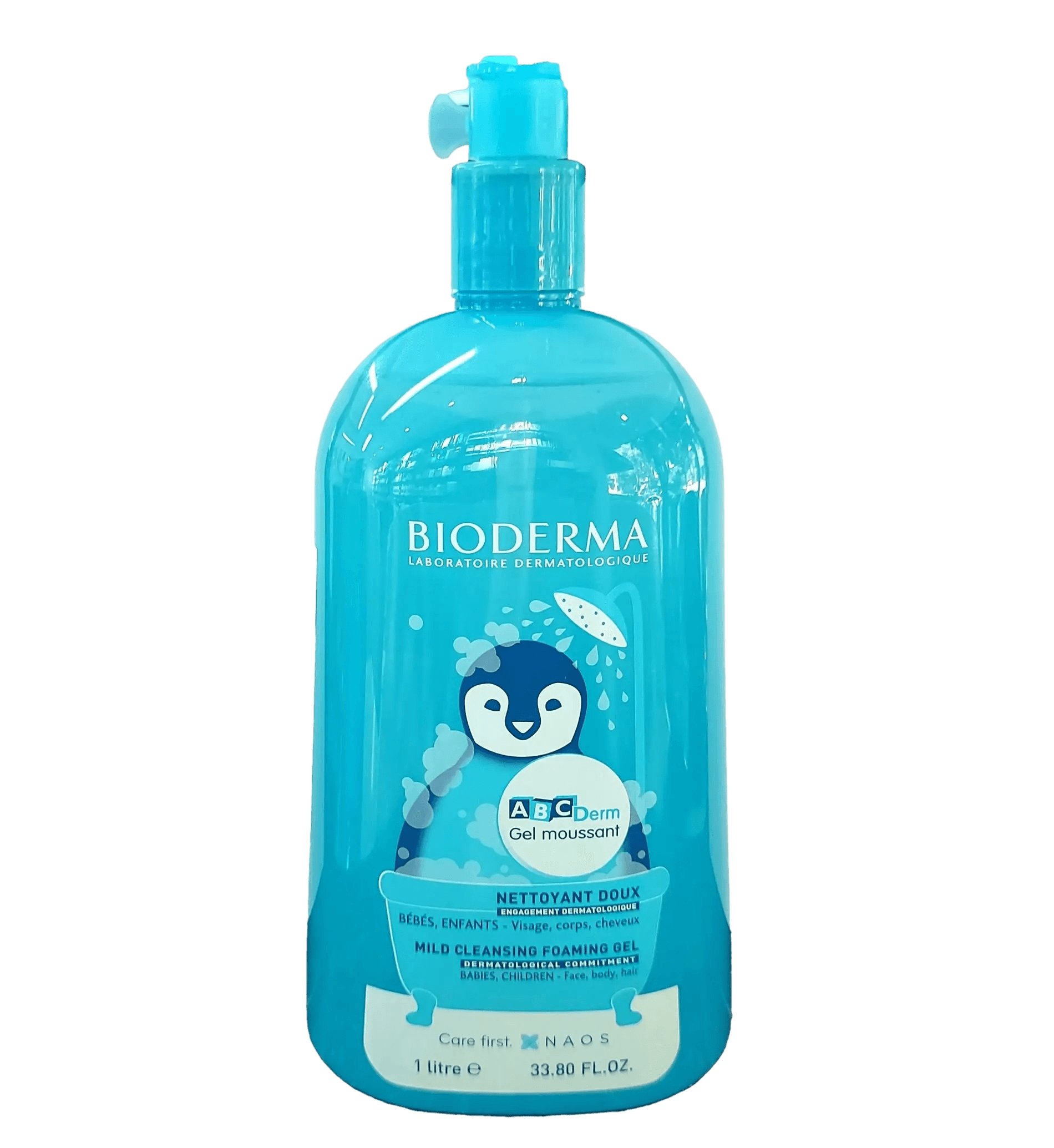 Гель-мусс для купания дет. Bioderma ABCDerm, 1 л