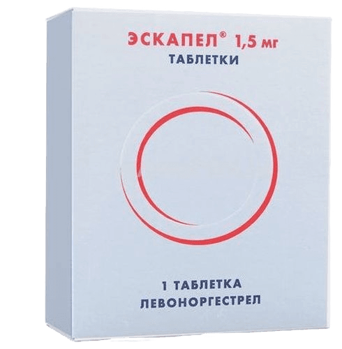 Эскапел, 1,5 мг, таб. №1