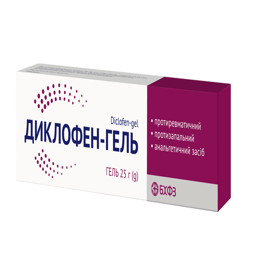 Диклофен-гель, 25 г, гель