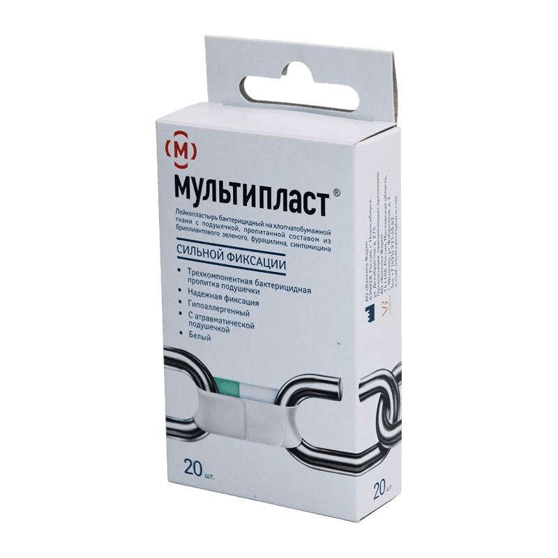 Мультипласт сильной фиксаций, №20 (белый)