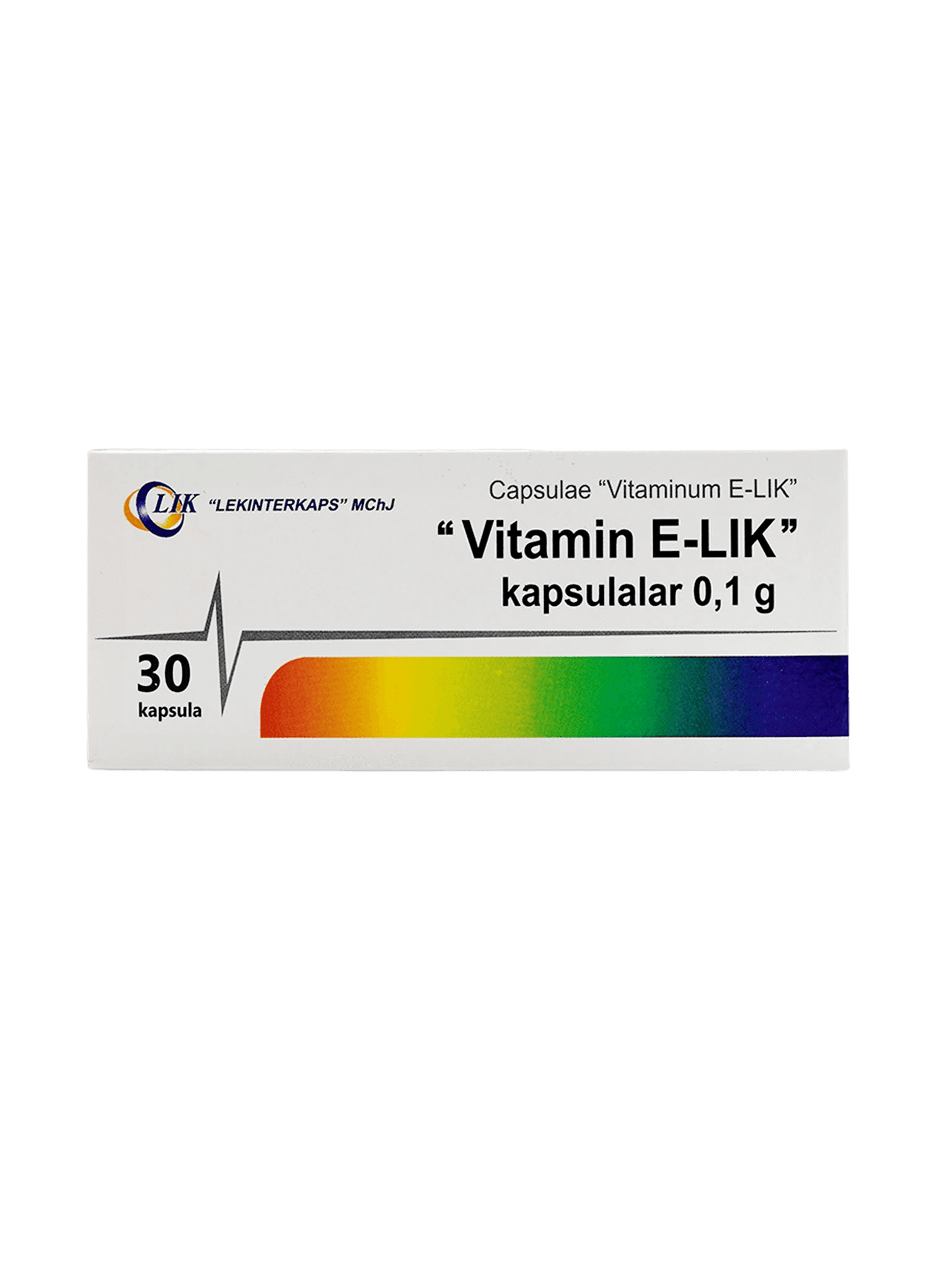 Витамин E-LIK, 0,1 г, капс. №30
