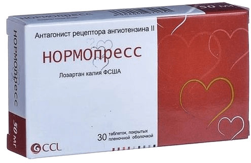 Нормопресс, 50 мг, таб. №30