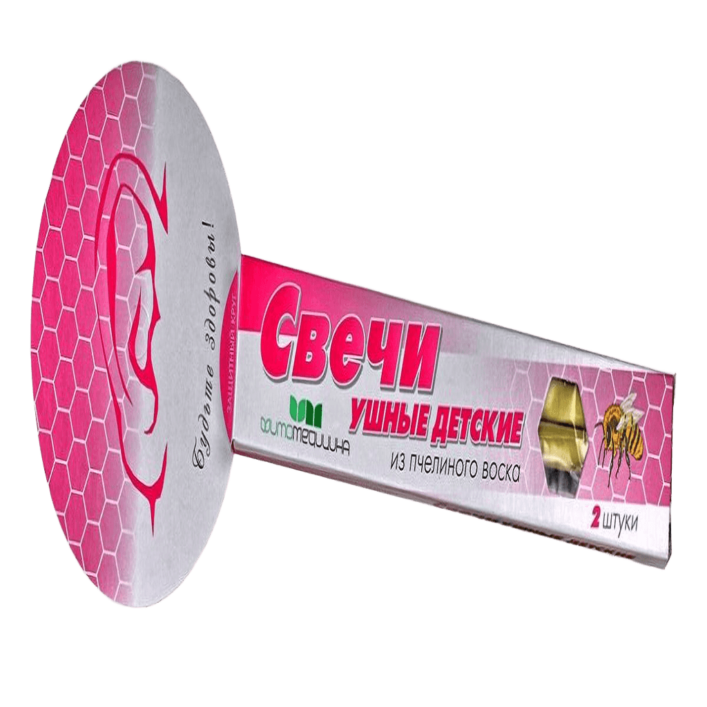 Svechi Ushnye iz pchelinogo voska, №2