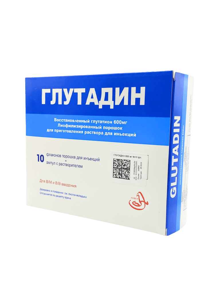 Глутадин, 600 мг, флак. №10