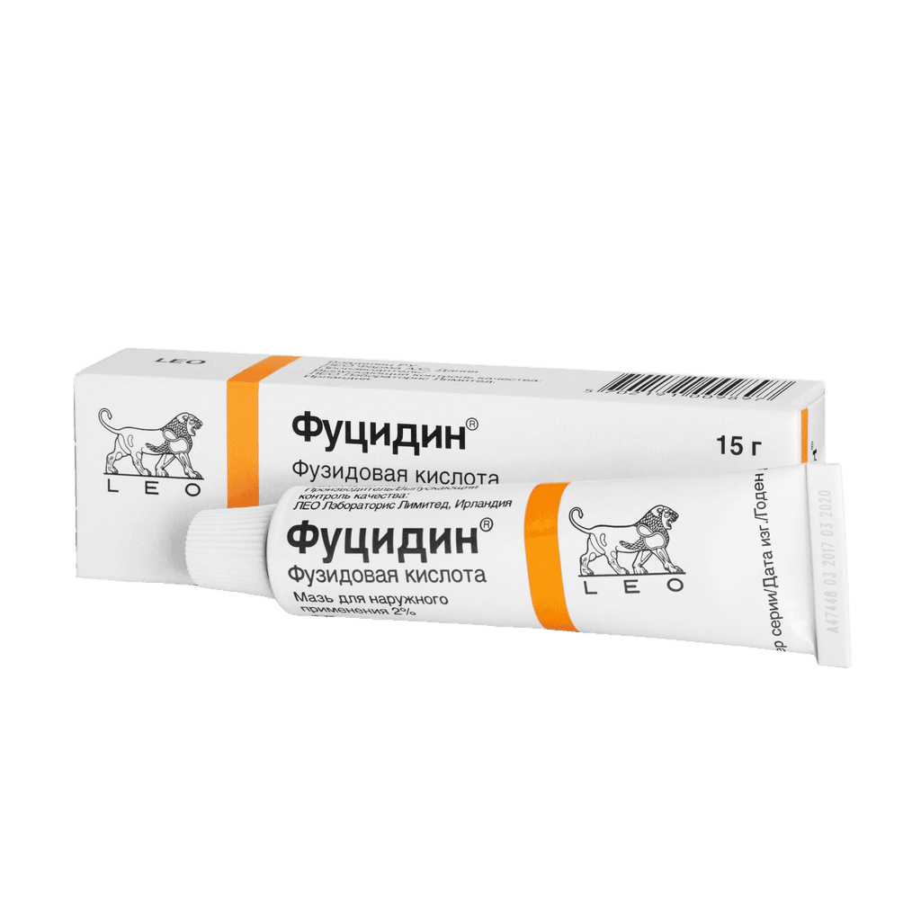 Фуцидин, 2%, 15 г, мазь