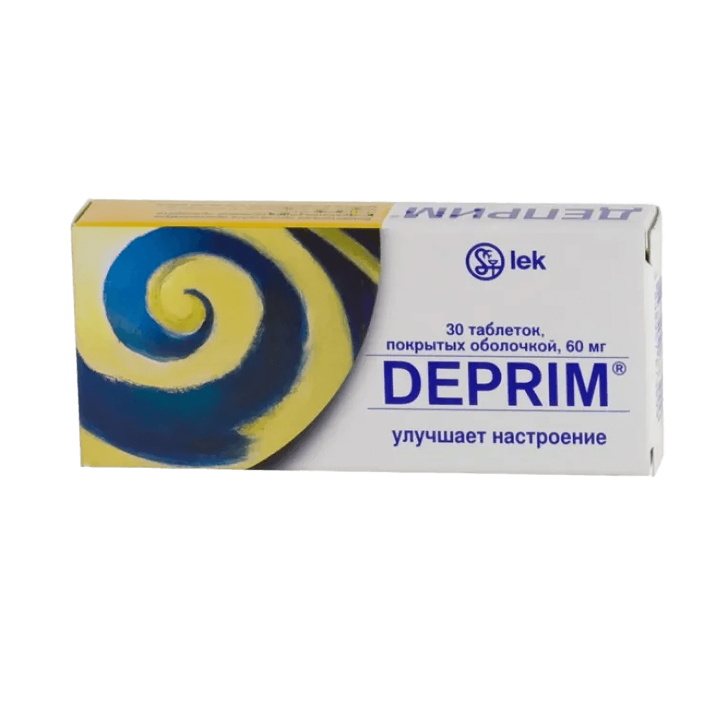 Деприм, 60 мг, таб. №30