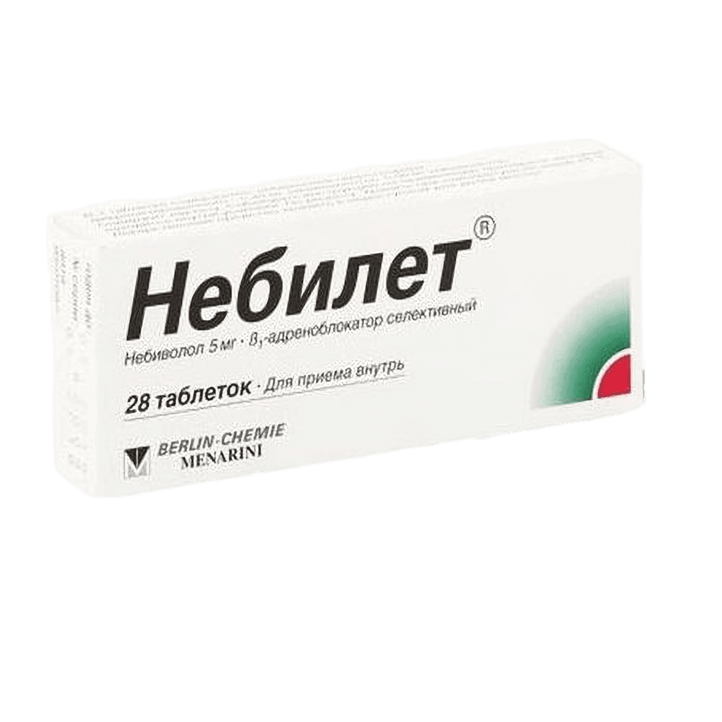 Небилет, 5 мг, таб. №28