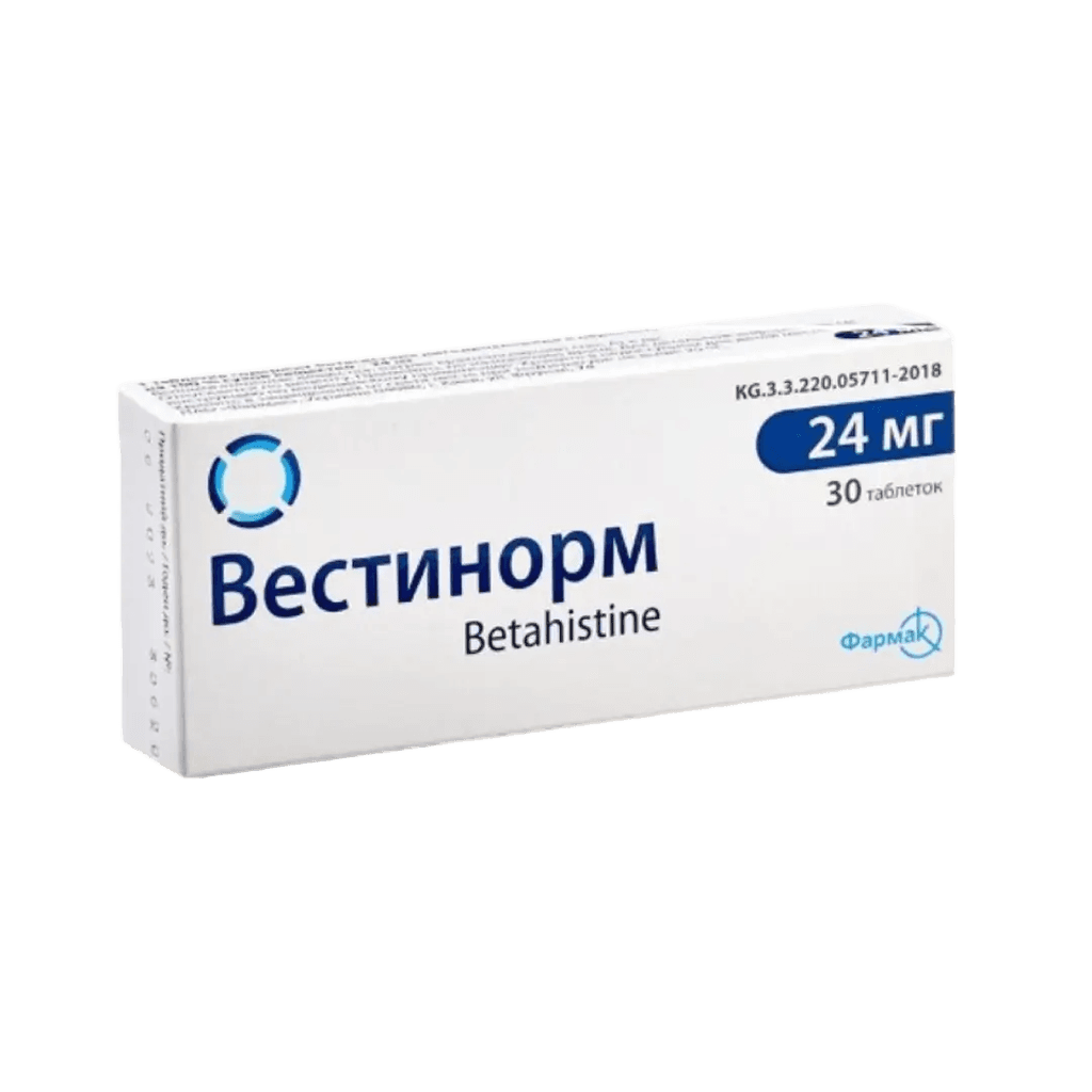 Вестинорм, 24 мг, таб. №30