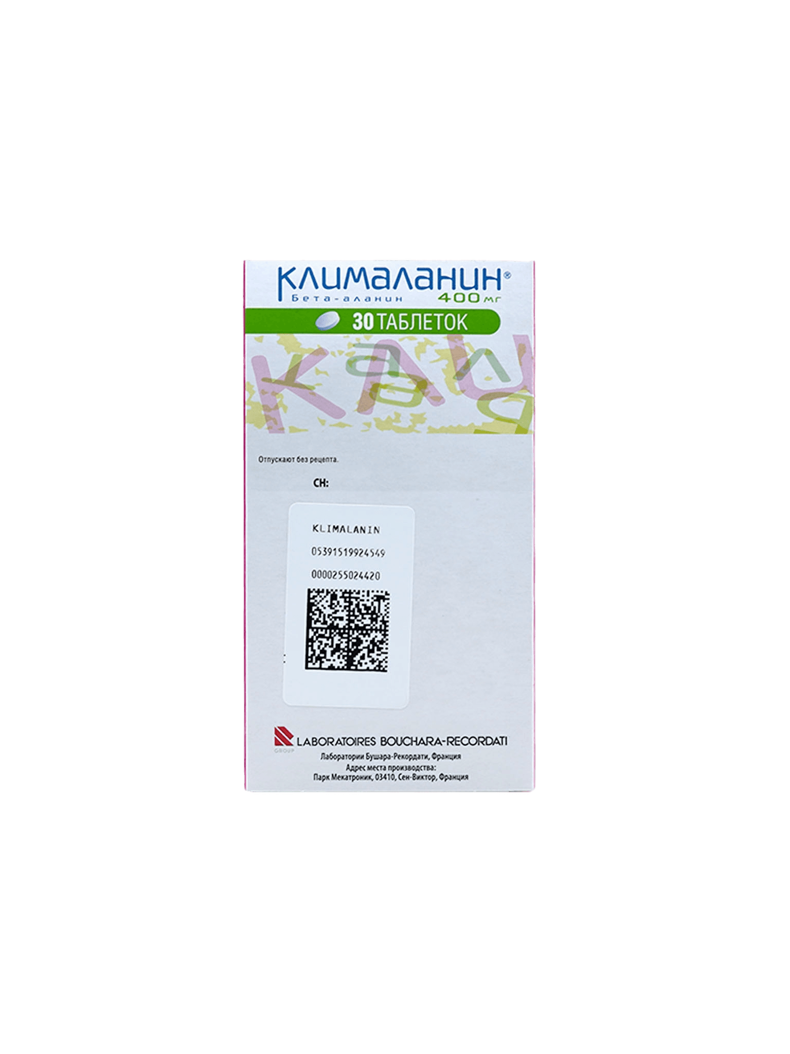 Клималанин, 400 мг, таб. №30