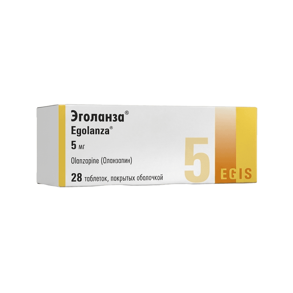 Эголанза, 7,5 мг, таб. №28