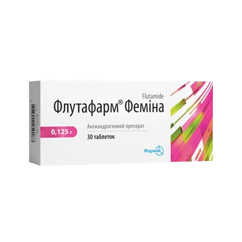 Флутафарм Фемина, 0,125 г, таб. №30