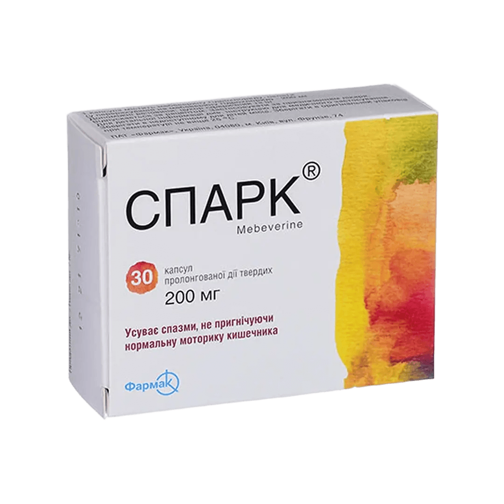 Спарк, 200 мг, капс. №30