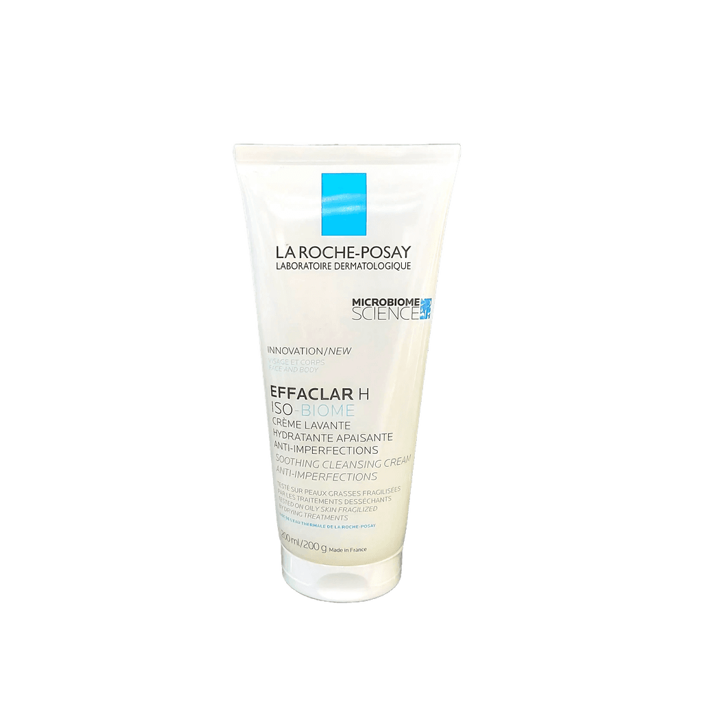 Krem-gel Uspokaivayushchiy Ochishchayushchiy La Roche-Posay Effaclar H ISO-Biome, 200 ml