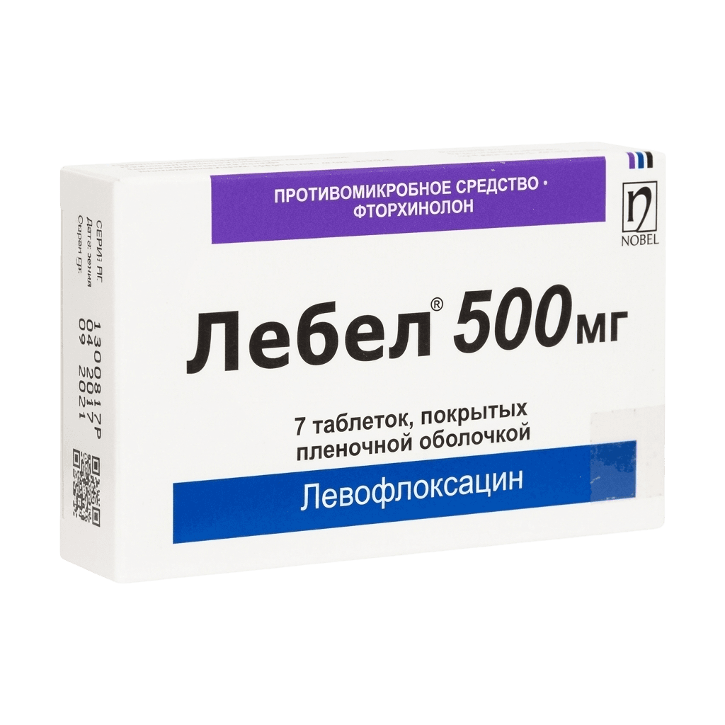 Лебел, 500 мг, таб. №7