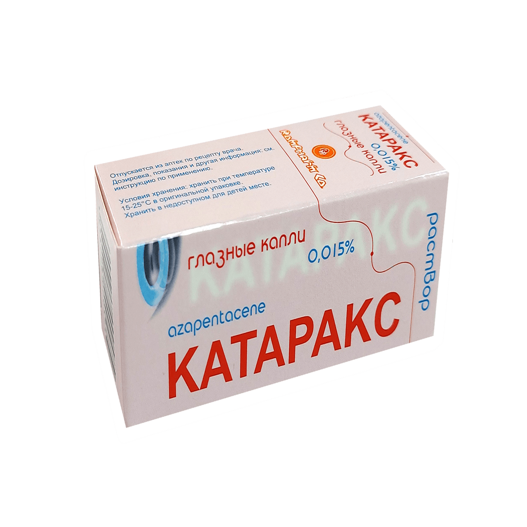 Катаракс, 0,015%, 15 мл, капли глаз.